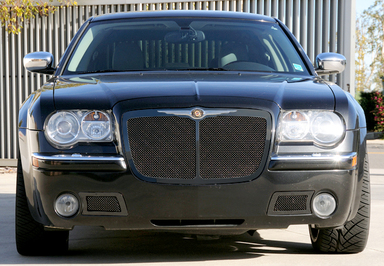 T-Rex Black Upper Bentley Style Grille 05-10 Chrysler 300 - Click Image to Close